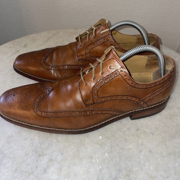 Cole Haan Brown Men\'s Giraldo Wingtips Size 14 Good Condition Cole Haan Air Men main image 4
